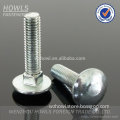 High quality round head square neck bolt DIN603 carbon steel stainless steel carriage bolt